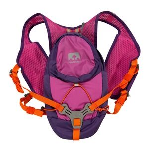 Nathan Hydration Running Vest Purple Pink 2L Bladder Backpack Trail Racing Mens